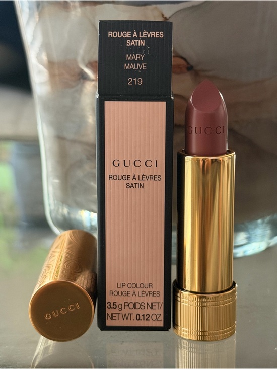 Gucci Other - Gucci Rouge à Lèvres Satin Lipstick — Mary Mauve 219